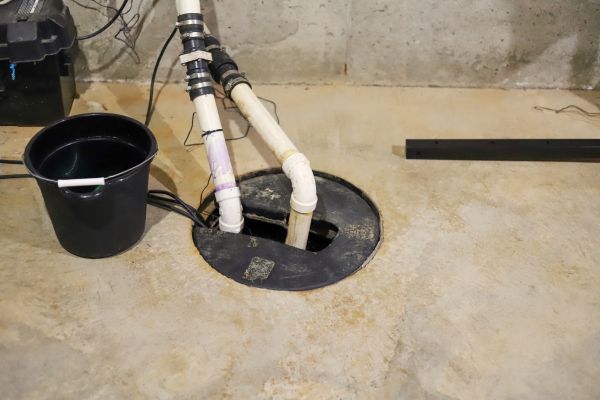 Basement Drainage Installation in Paducah