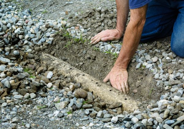 French Ditch Installation in Paducah